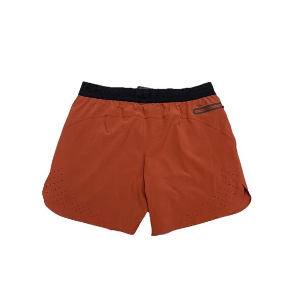 Under Armour UA Peak Woven Shorts Men’s XL Rust Red Fitted Gym MSRP $65 NWT - Picture 7 of 9